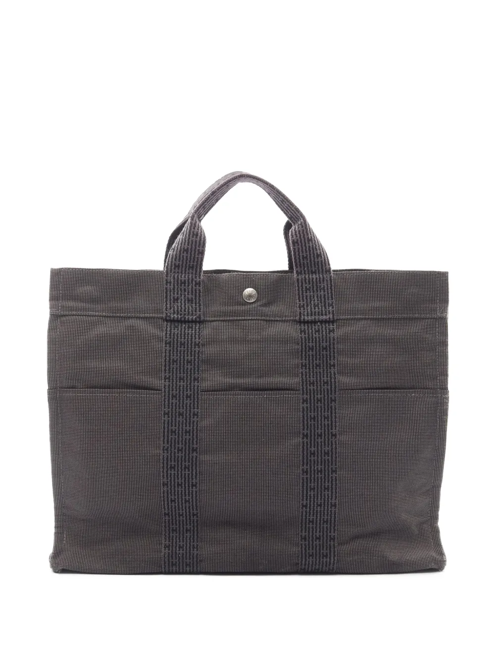 Hermès Pre-Owned 1990-2010 Canvas Herline MM tote bag - Grau