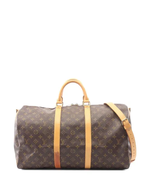 Louis Vuitton Pre-Owned 2001 Monogram Keepall Bandouliere 50 travel bag