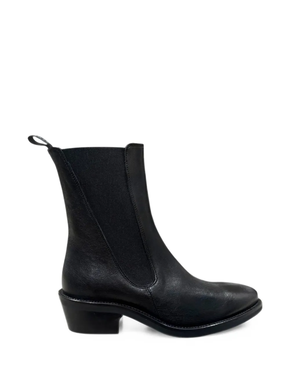 CALCE almond-toe chelsea boots - Noir CALCE almond-toe chelsea boots - Noir