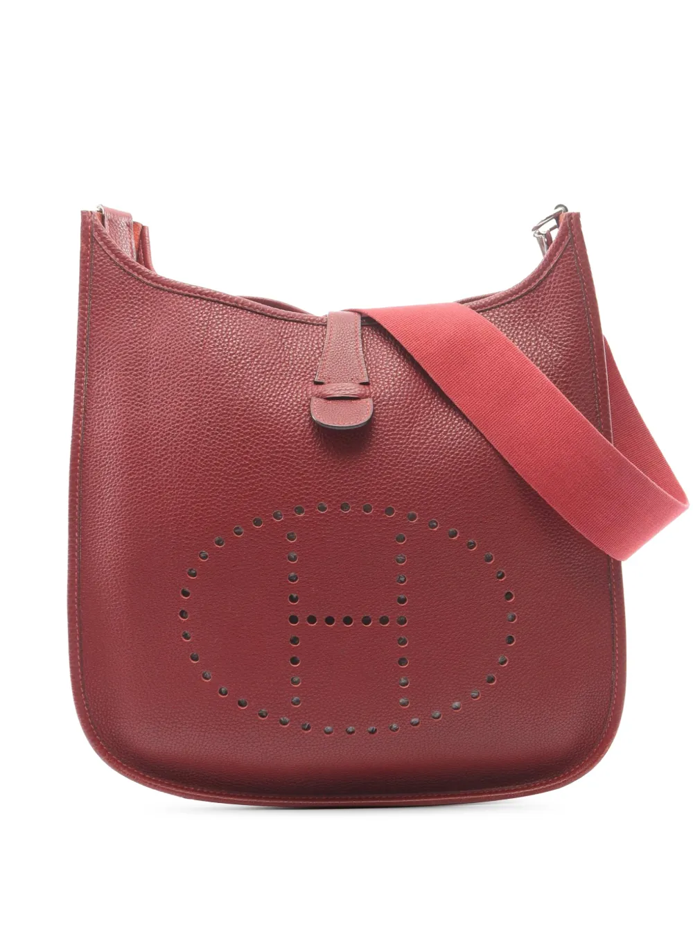 Hermès Pre-Owned 2000 Clemence Evelyne I PM crossbody bag - Red