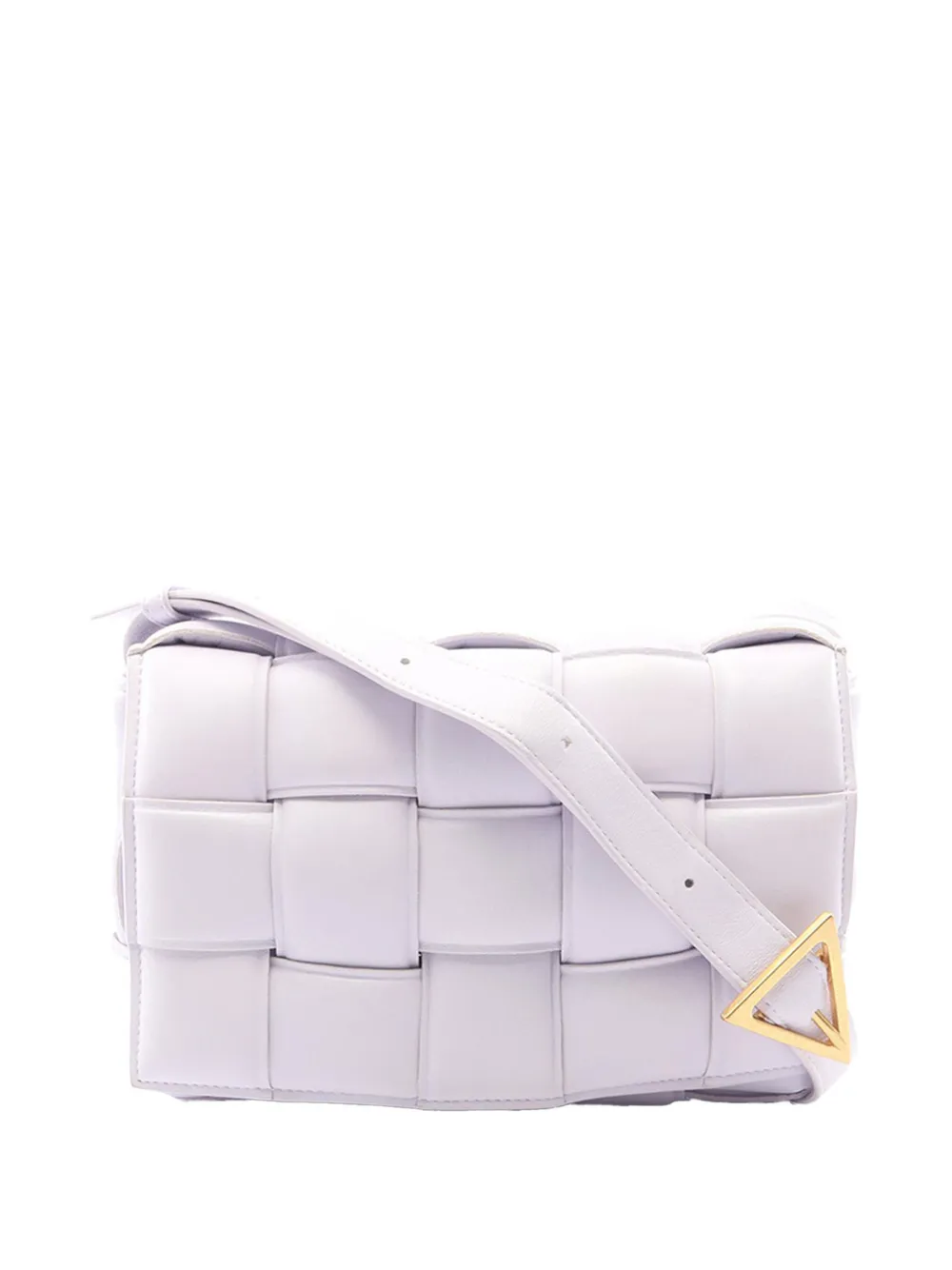 Bottega Veneta Pre-Owned 2000-2026 Nappa Intrecciato Padded Cassette crossbody bag - Violett