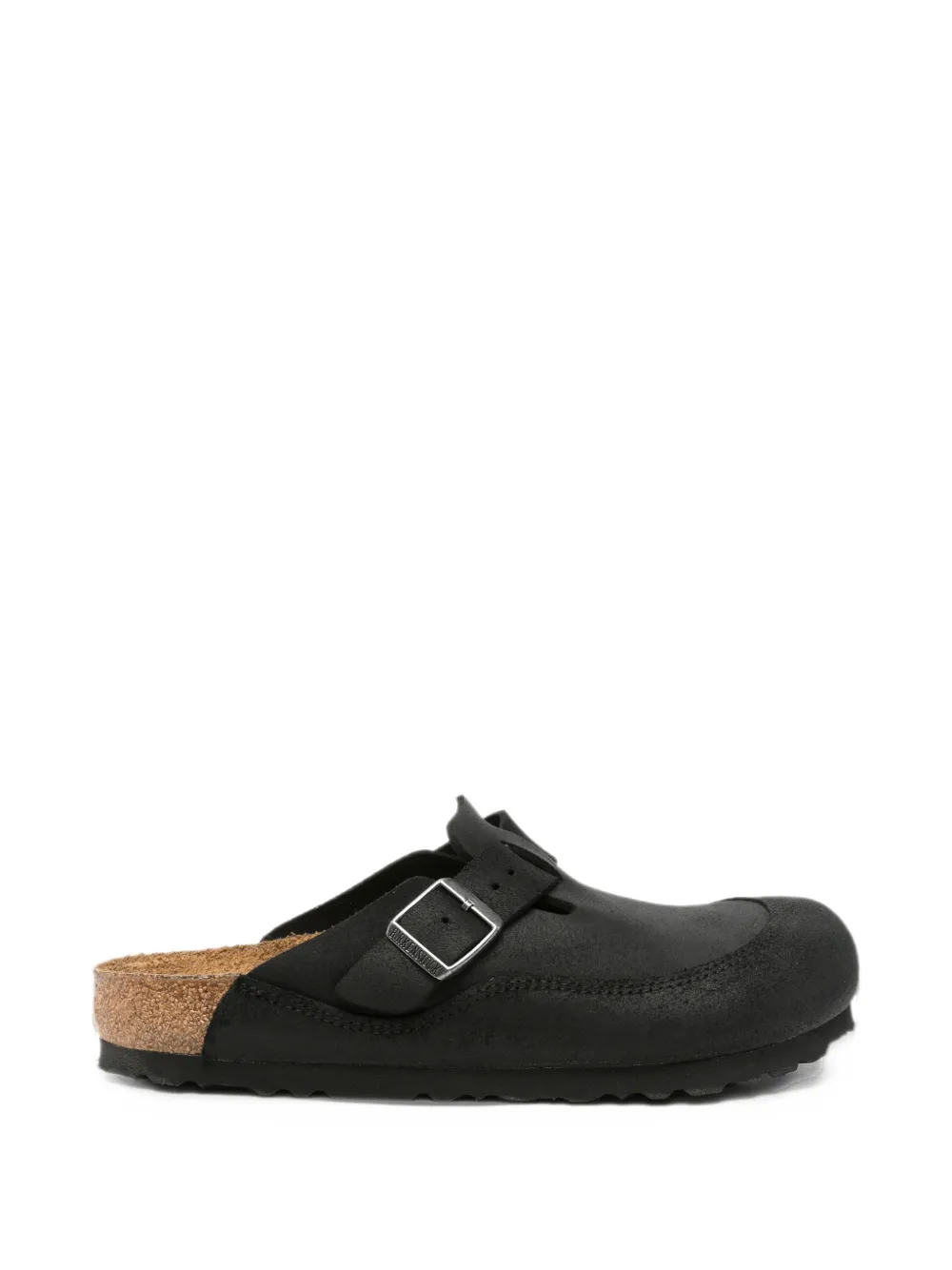 Birkenstock Boston Nova buckle-fastening mules - Nero