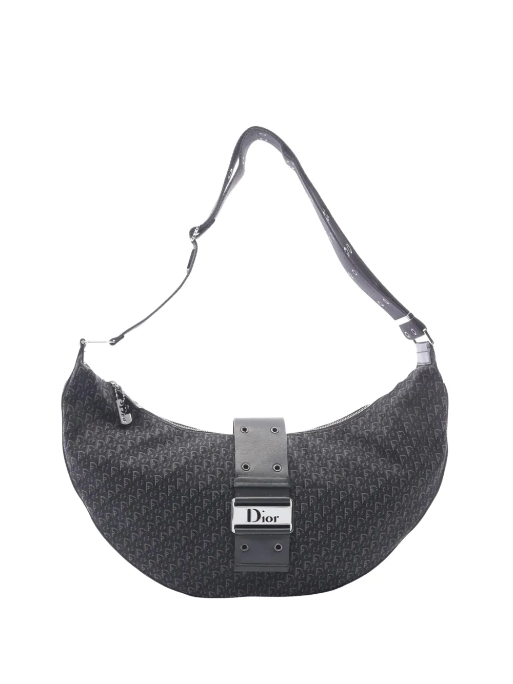 Christian Dior Pre-Owned 2000-2026 Diorissimo Trotter Canvas Street Chic hobo bag - Schwarz