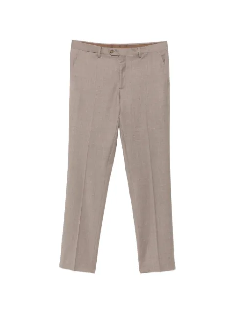 Briglia 1949 mid-rise pressed-crease trousers