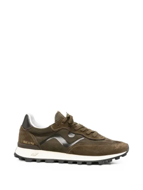 NO MAP SOCIETY Veloce panelled sneakers