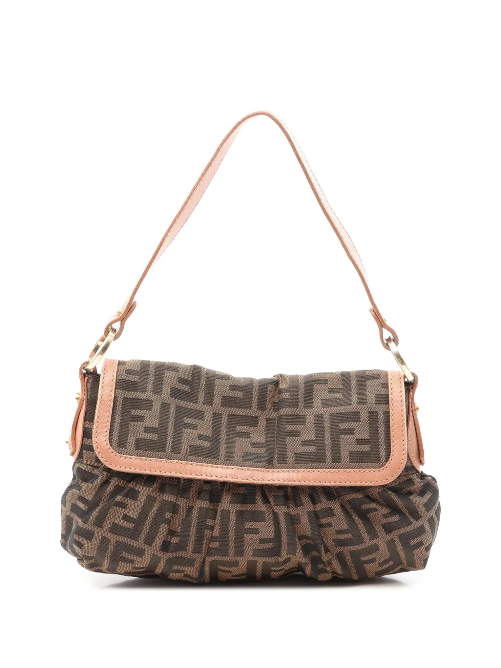 Fendi Pre-Owned 2000-2010 Zucca Chef hobo bag - Braun