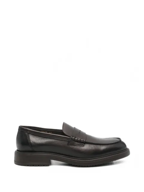 Doucal's penny leather loafers