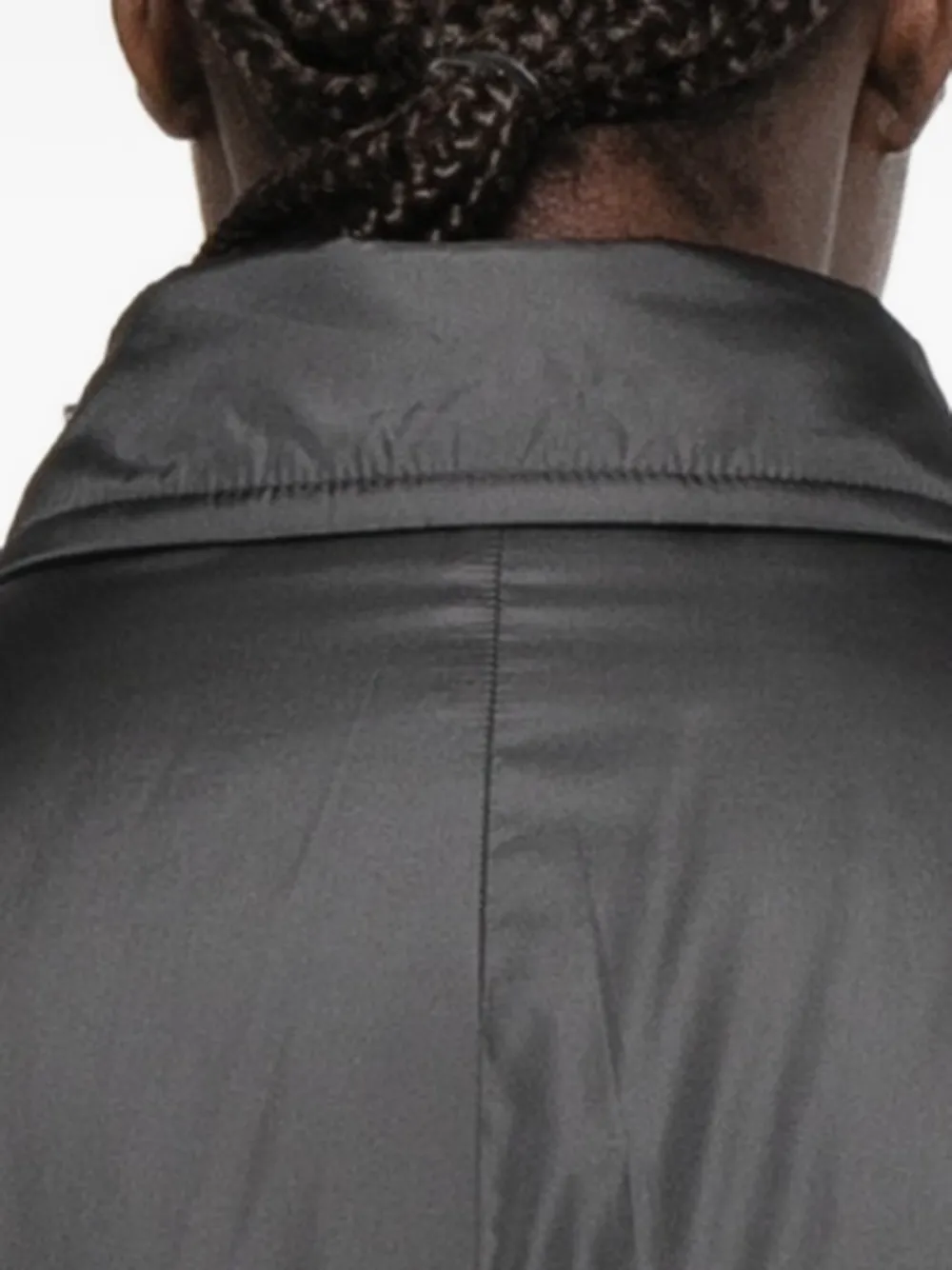ASPESI belted button-down coat Grijs