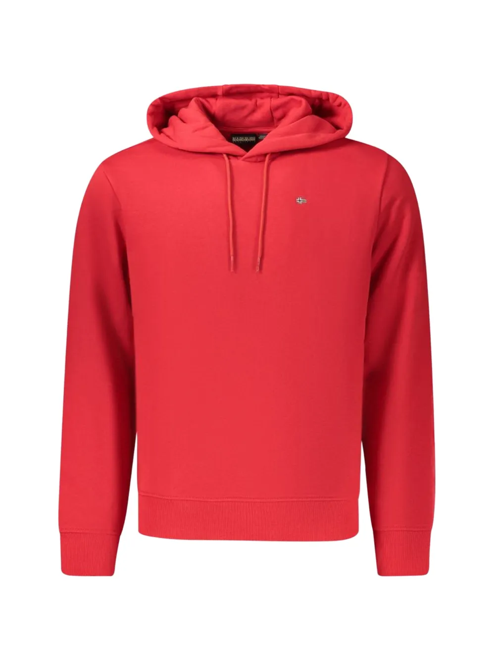 Napapijri Balis logo-embroidered hoodie - Rosso