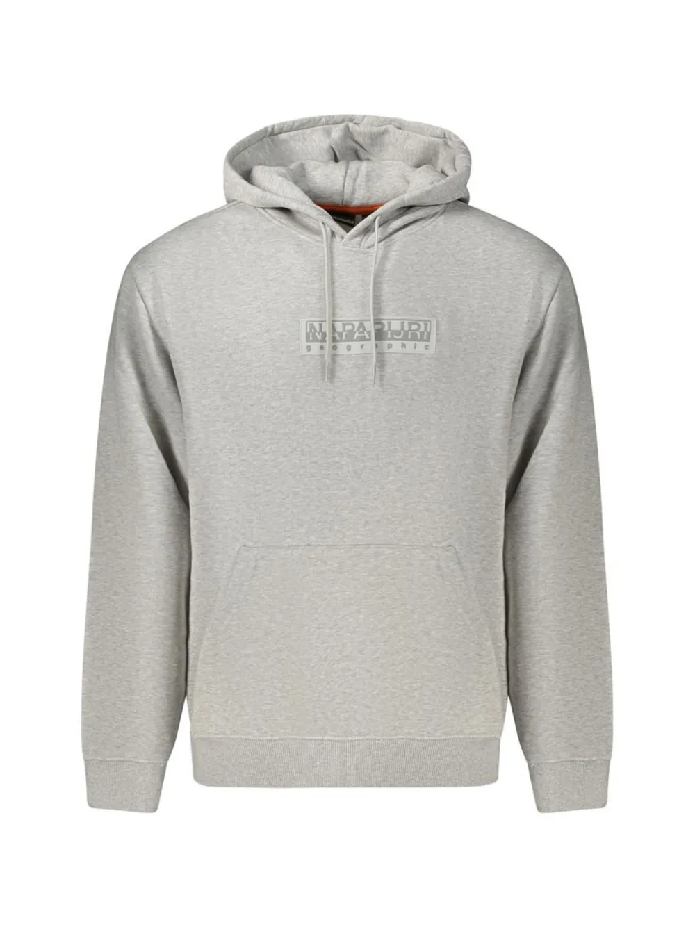 Napapijri logo-print hoodie - Grigio