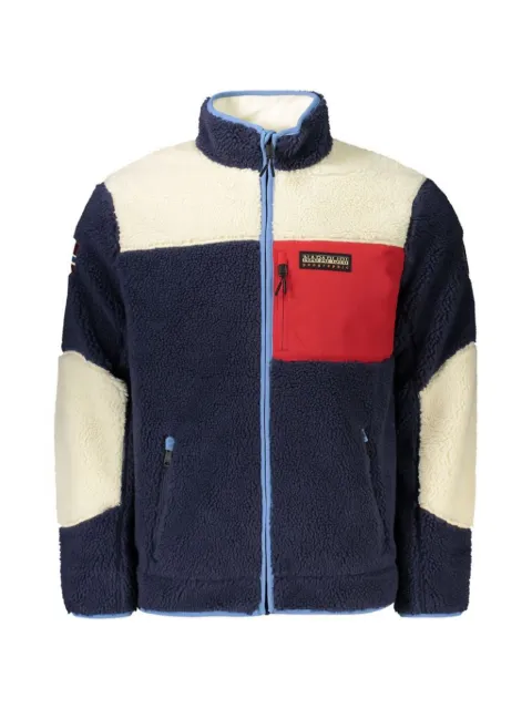 Napapijri Yupik colour-block fleece jacket