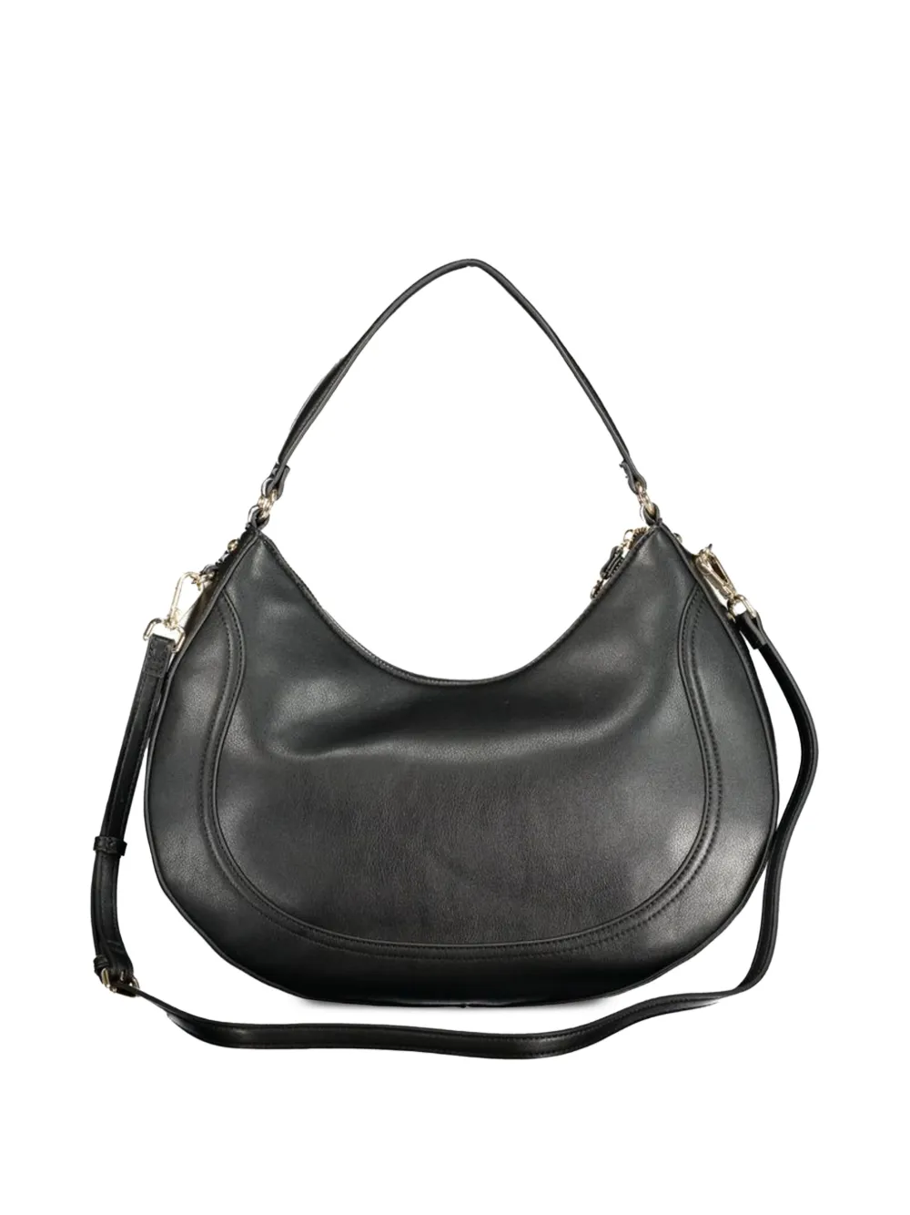 TWINSET logo-plaque tote bag Zwart