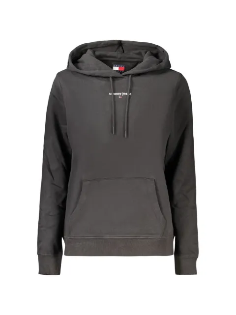 Tommy Jeans Felpa con coulisse, logo e cappuccio