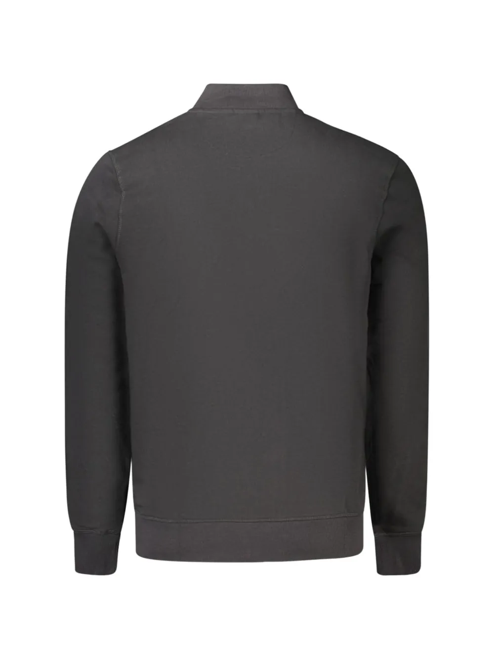 North Sails logo-patch zip-up sweater Zwart