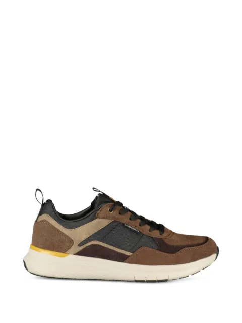 LUMBERJACK Neil panelled lace-up sneakers