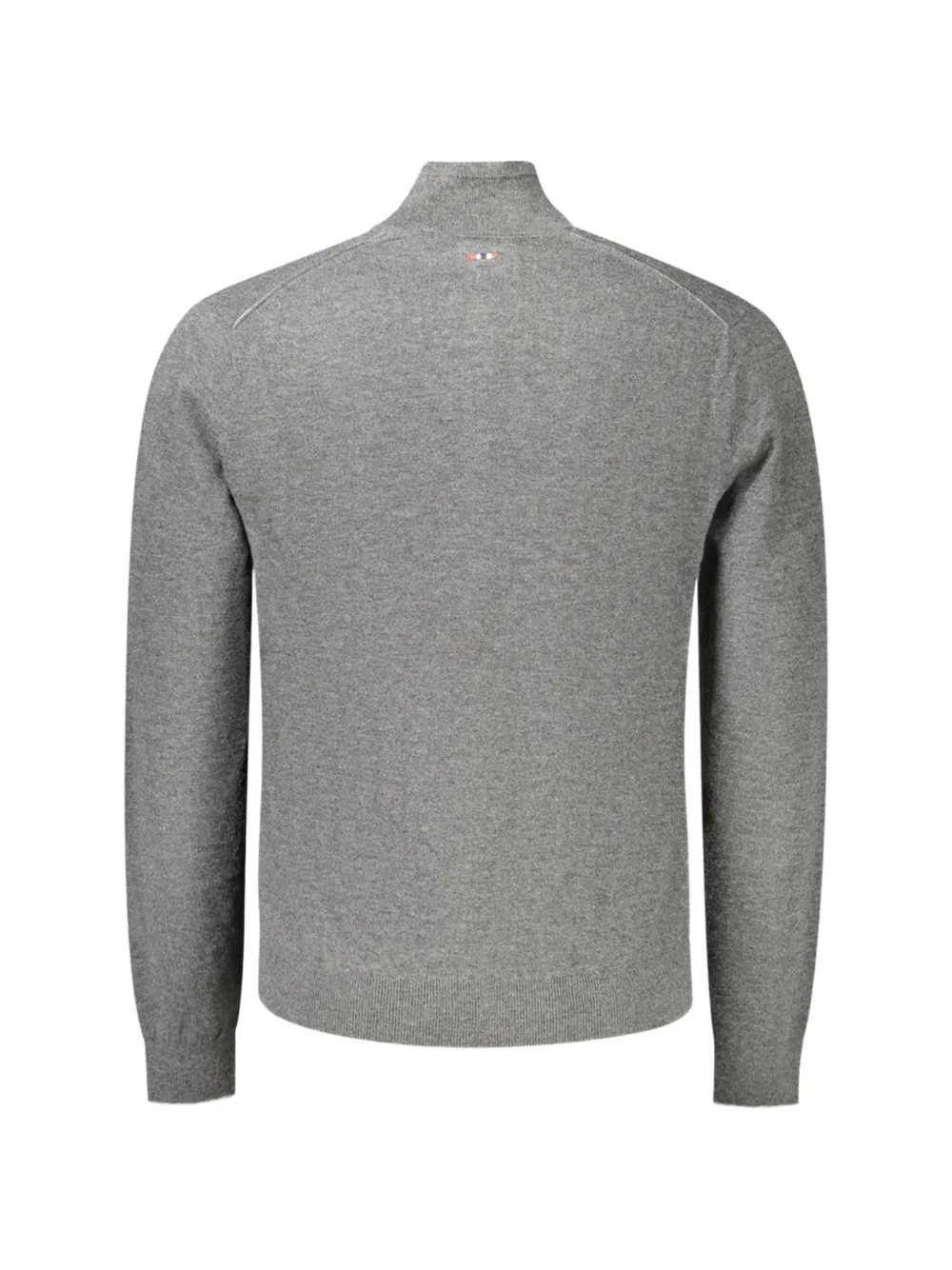 Napapijri Damavan zip-up wool sweater Grijs