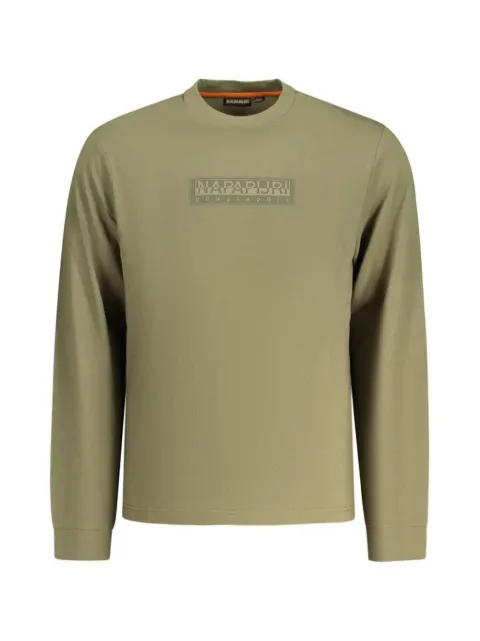 Napapijri logo-patch long-sleeve T-shirt