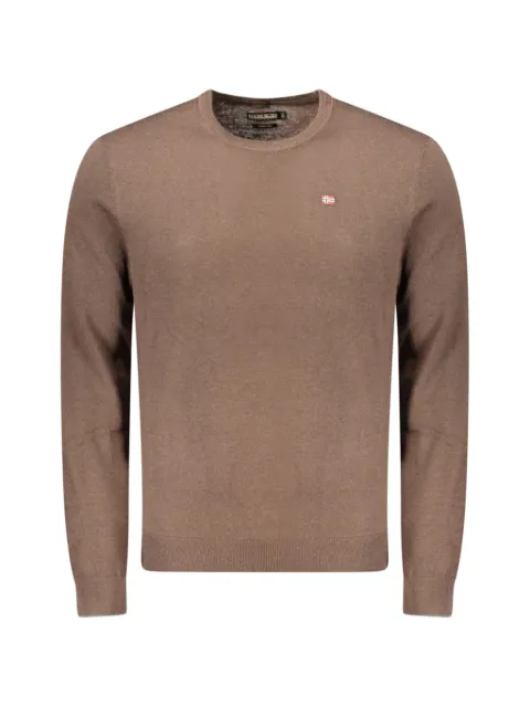 Napapijri Damavand logo-patch wool sweater