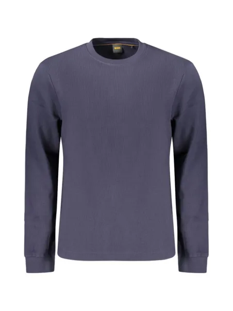 BOSS crew-neck cotton sweatshirt