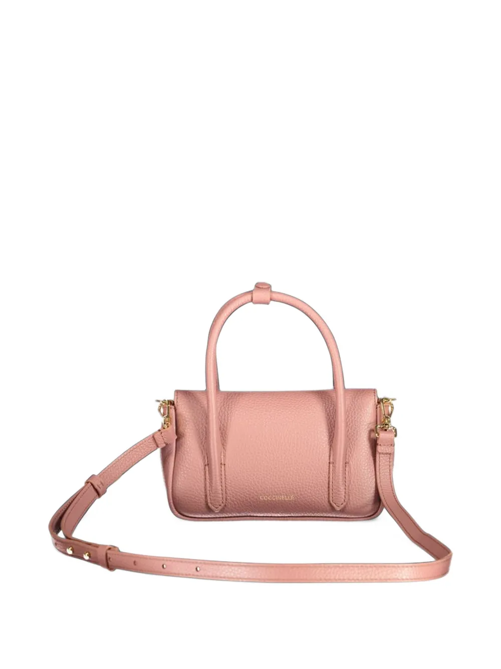 Coccinelle mini C-Me Lock tote bag Roze