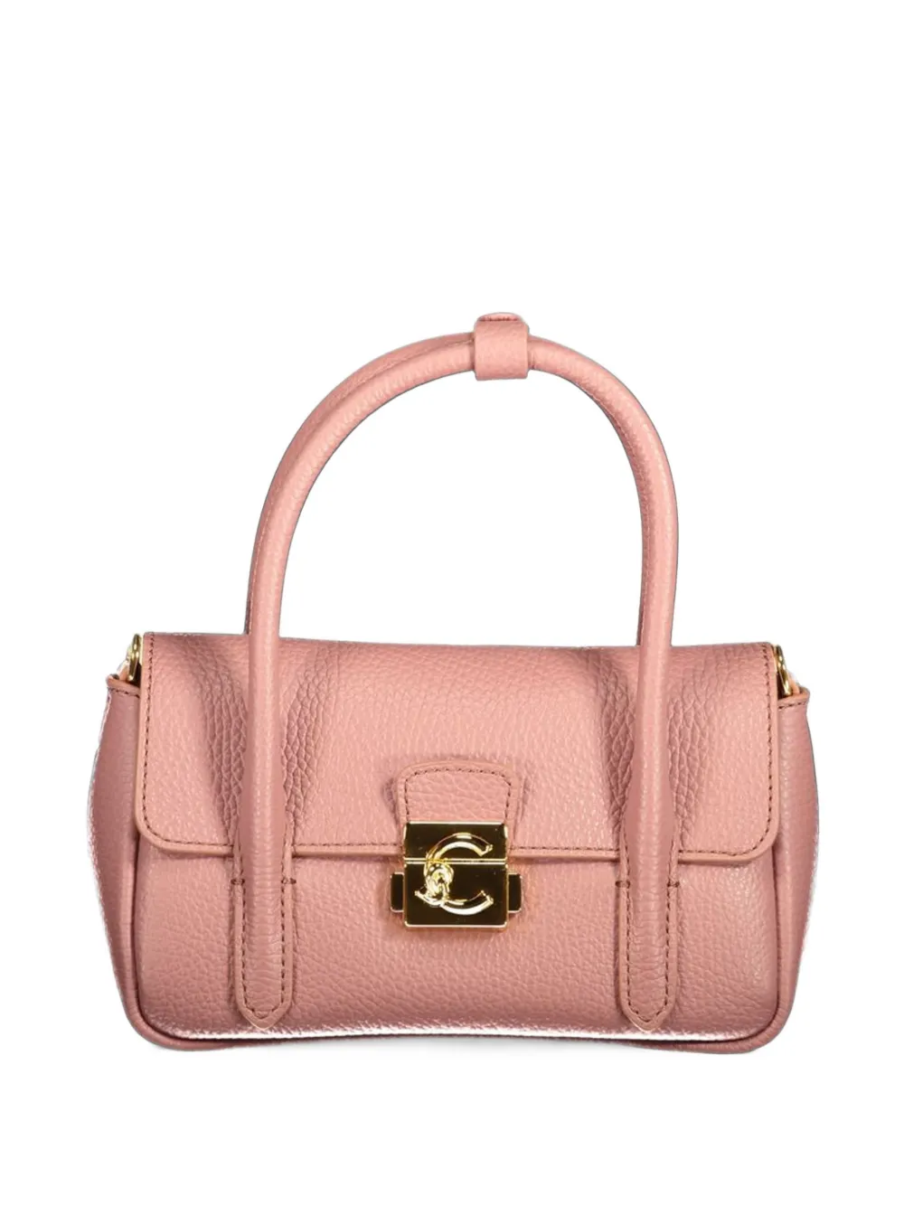 Coccinelle mini C-Me Lock tote bag - Rosa