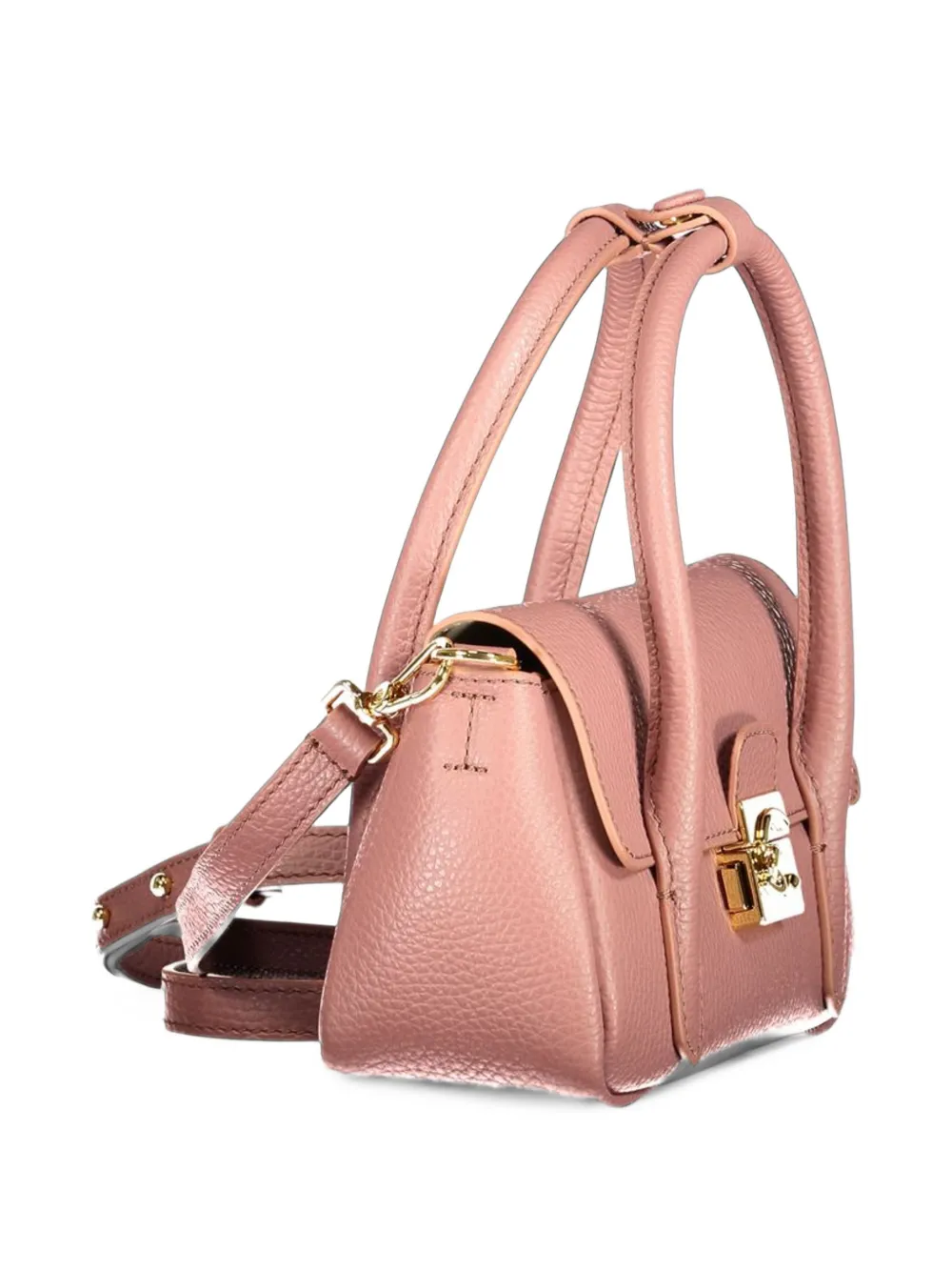 Coccinelle mini C-Me Lock tote bag Roze