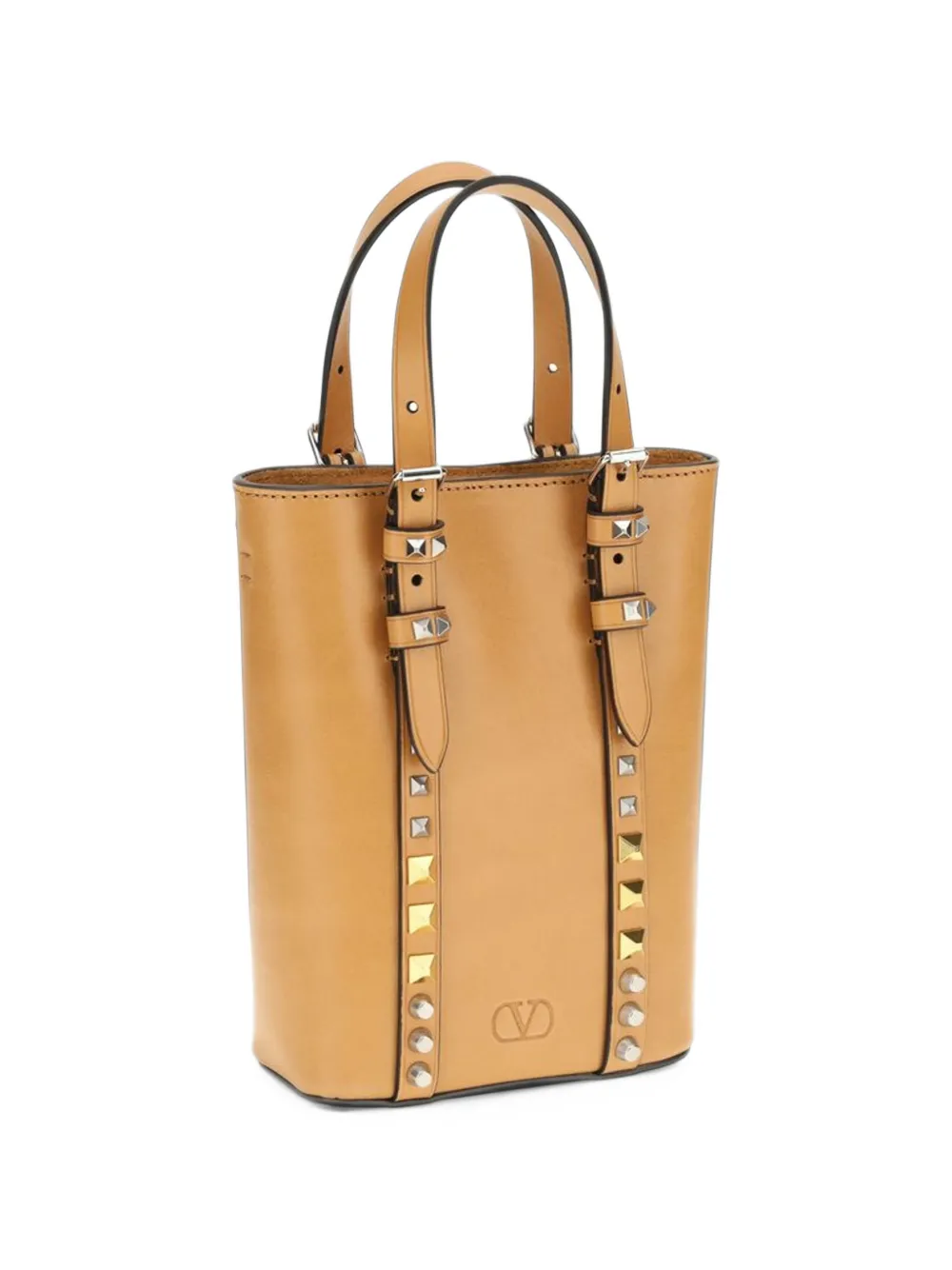 Valentino Garavani Rockstud tote bag Beige