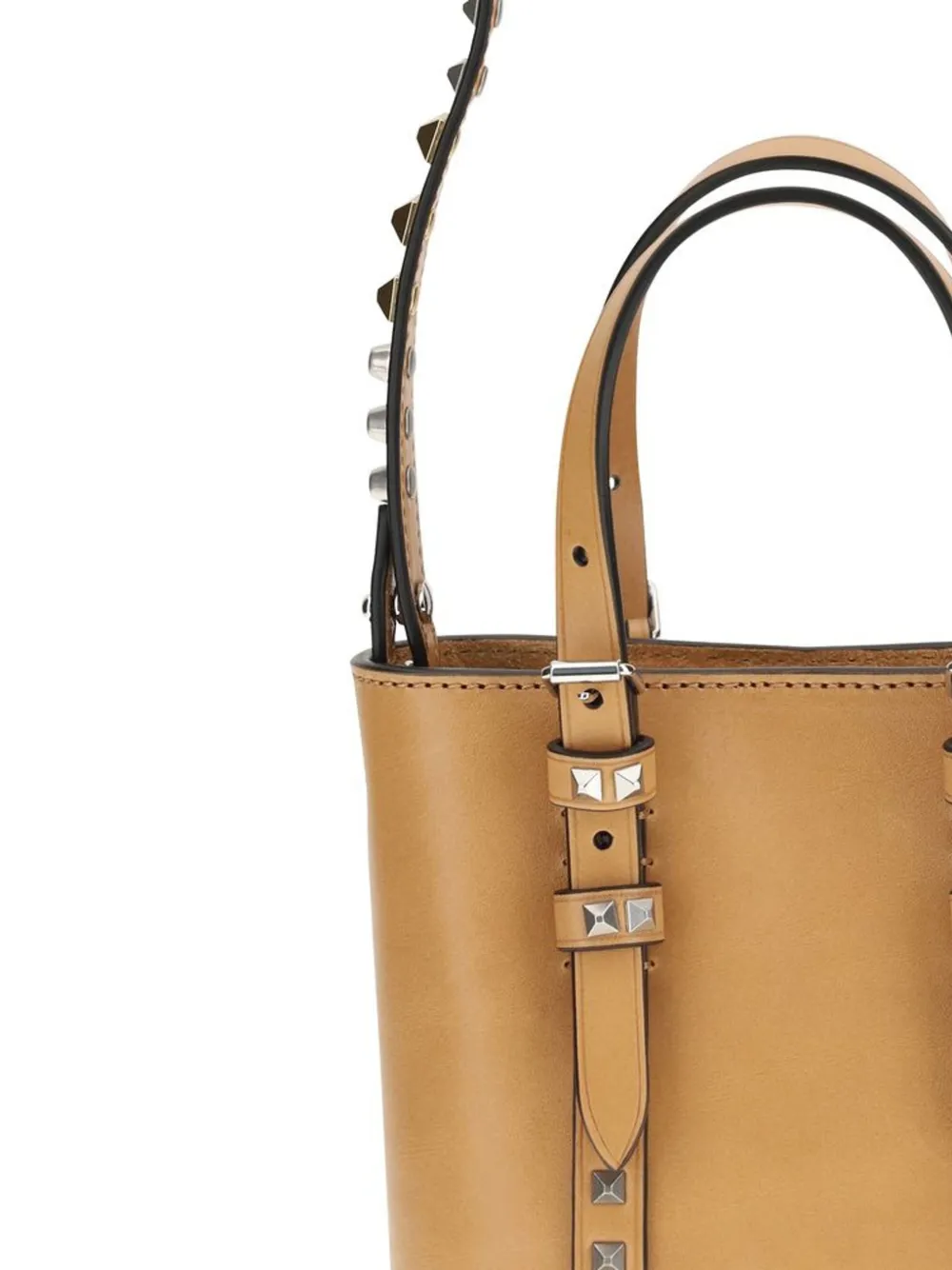 Valentino Garavani Rockstud tote bag Beige