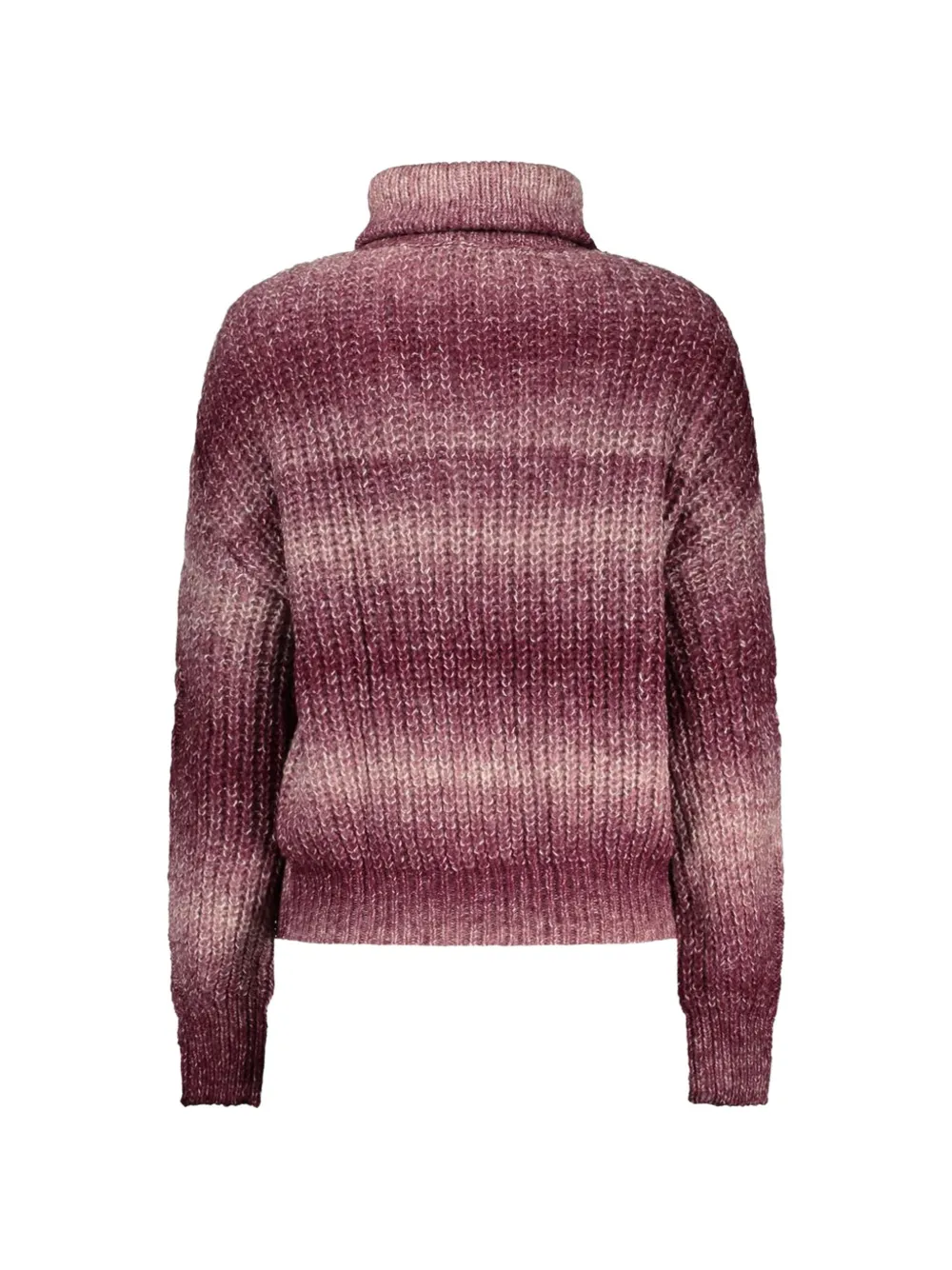 Desigual cable-knit Viola sweater Paars