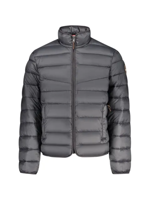 Napapijri quilted logo-patch jacket