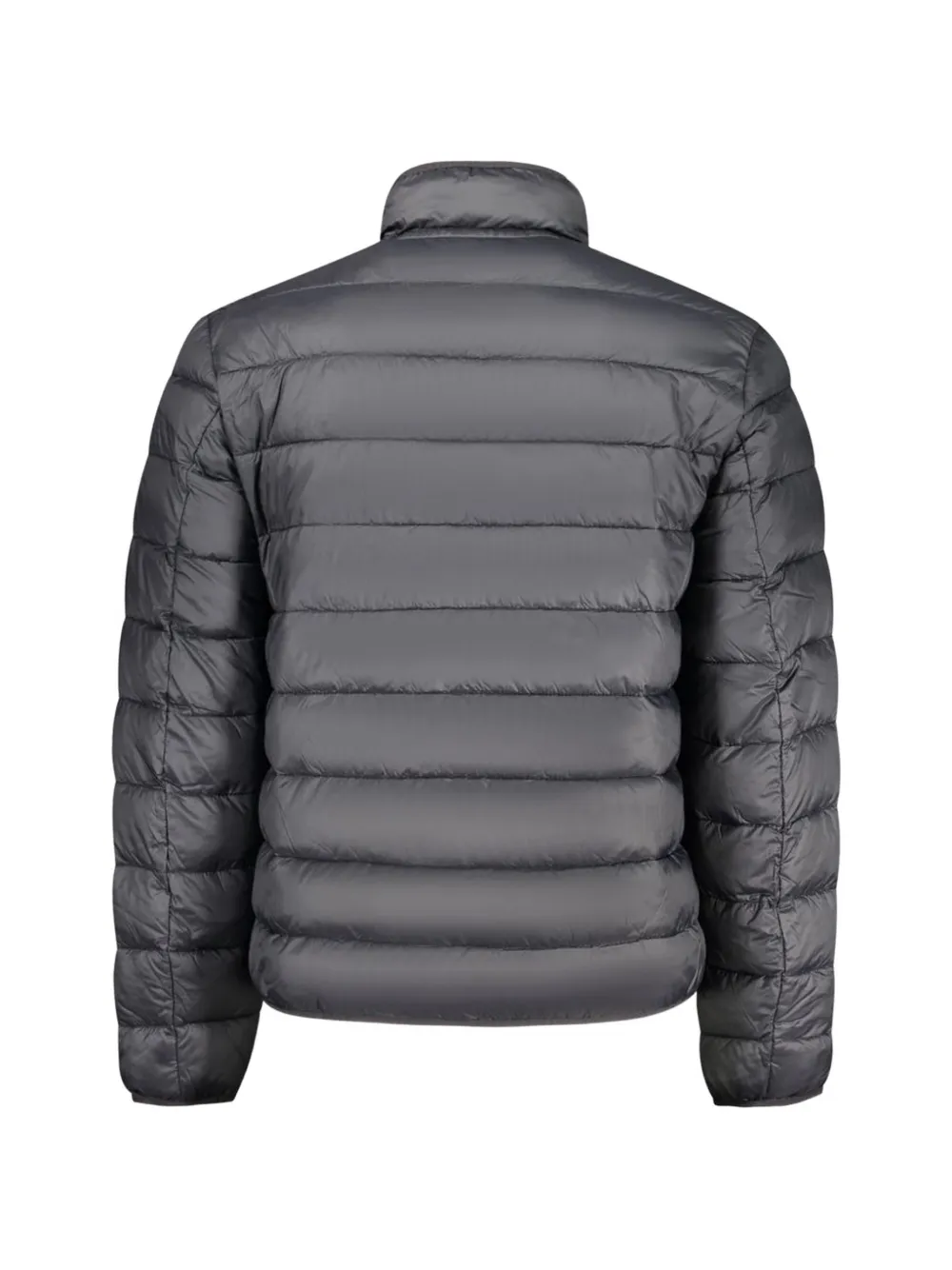 Napapijri quilted logo-patch jacket Grijs