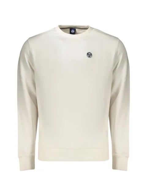 North Sails logo-patch crew-neck sweater