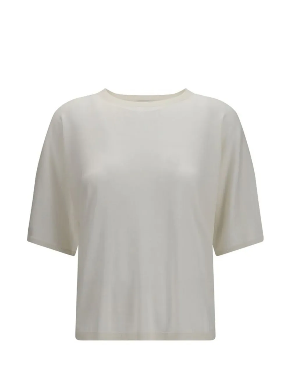 Brunello Cucinelli cashmere T-shirt Beige