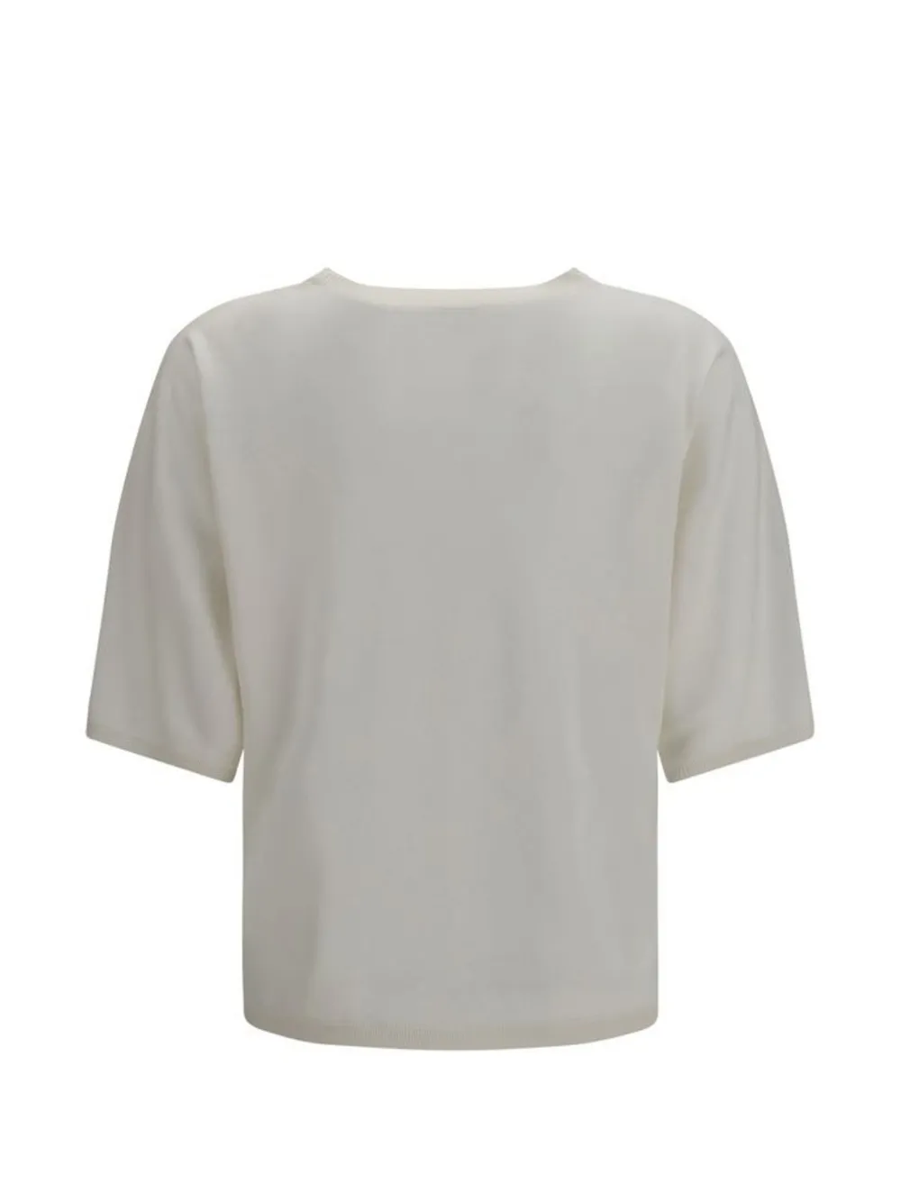 Brunello Cucinelli cashmere T-shirt Beige