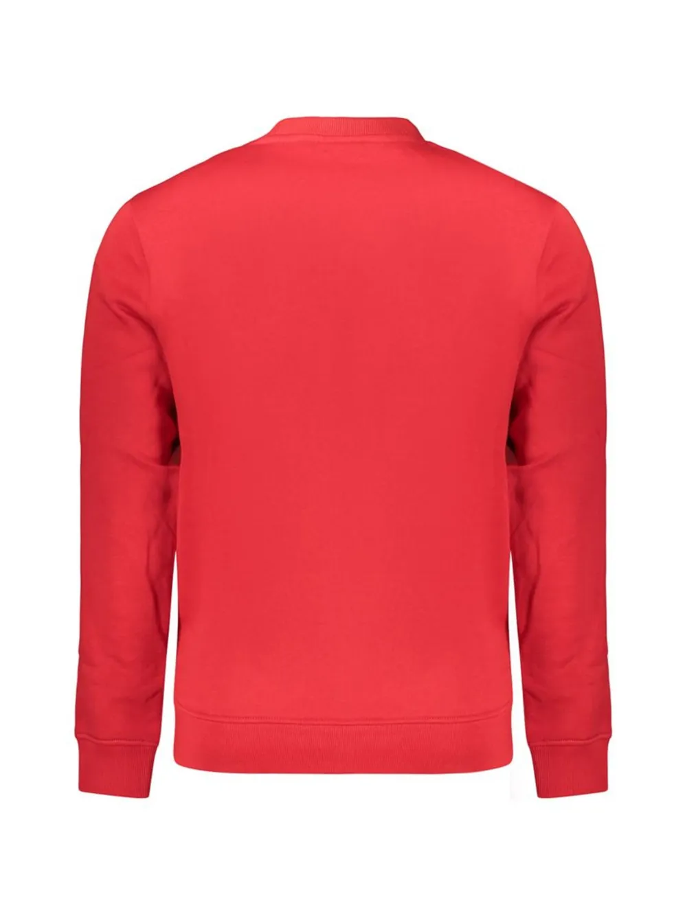 Napapijri Droz logo-embroidered cotton sweater Rood