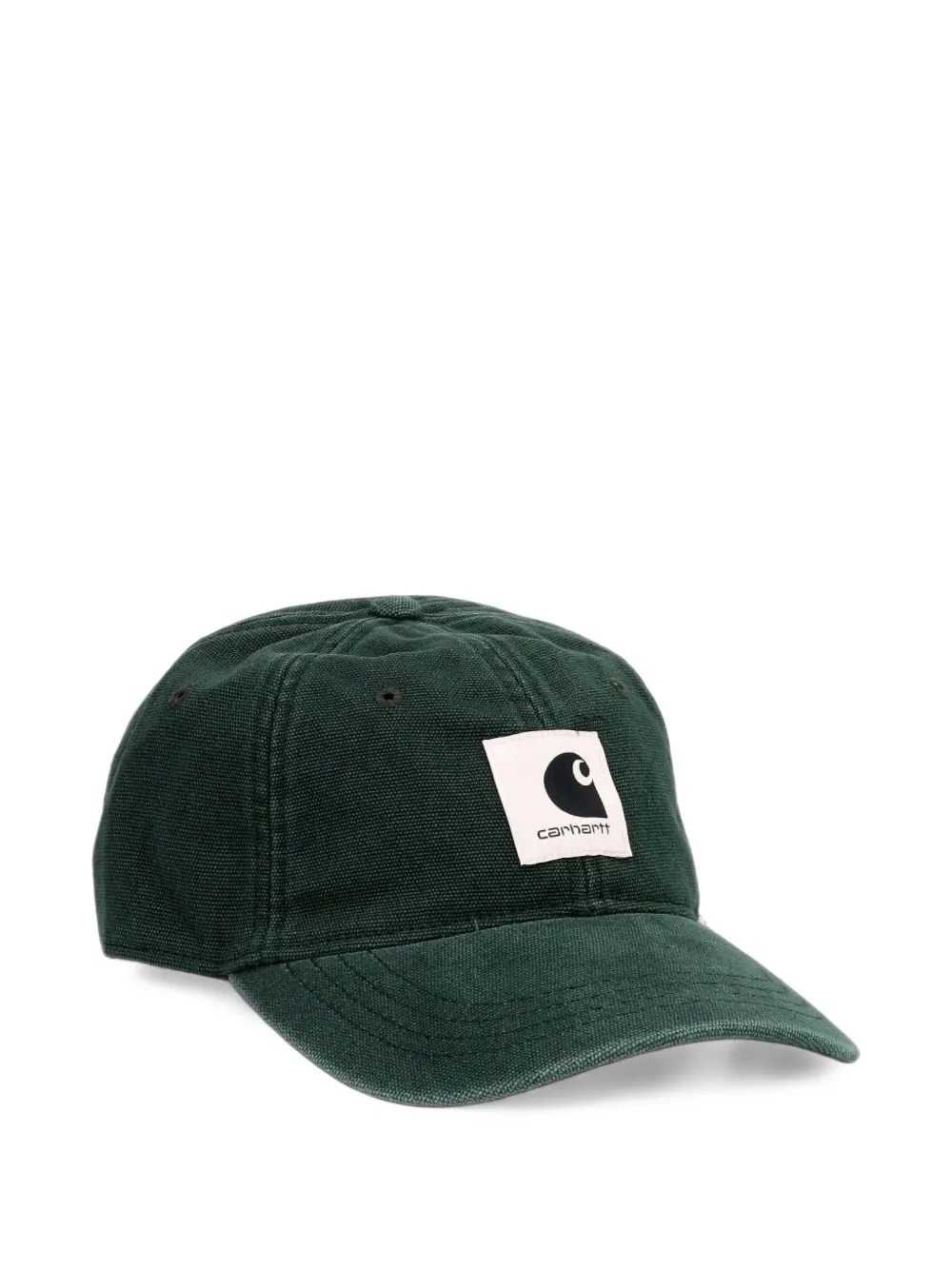 Carhartt WIP canvas baseball cap Groen