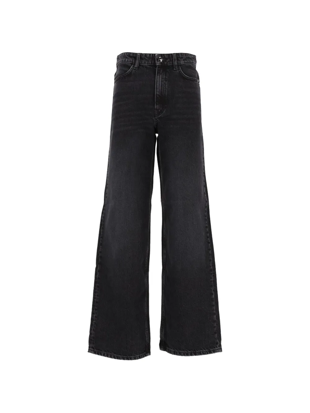 AMISH Linda wide-leg jeans - Nero