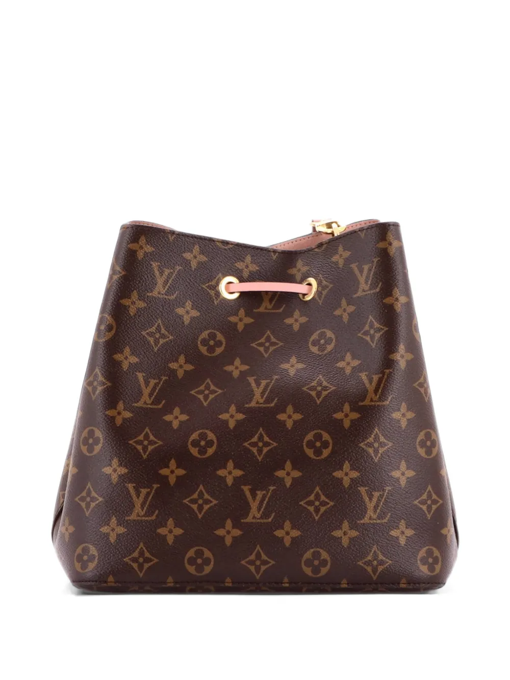 Louis Vuitton Pre-Owned NeoNoe Handbag Monogram Canvas with Leather MM bucket bag - Pink