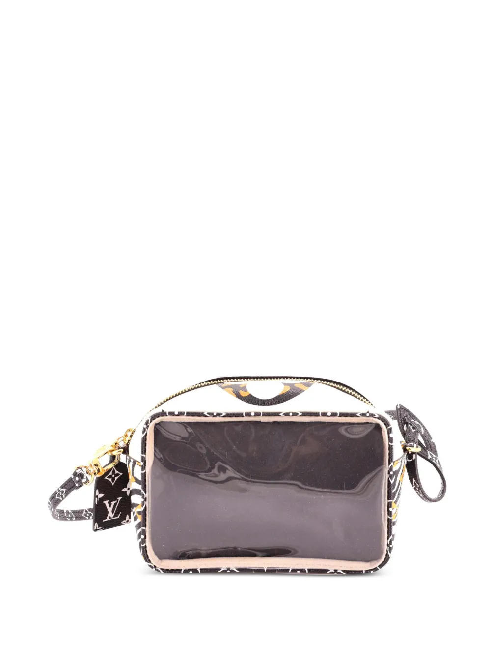 Louis Vuitton Pre-Owned Beach Pouch Limited Edition Jungle Monogram Giant shoulder bag in White