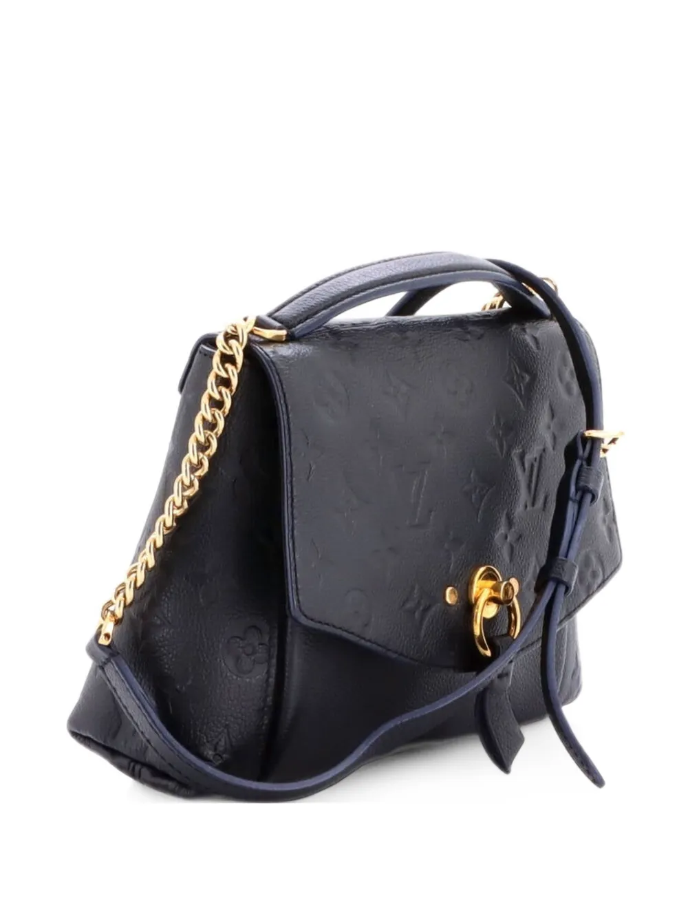 Louis Vuitton Pre-Owned Blanche Handbag Monogram Empreinte Leather BB shoulder bag - Nero