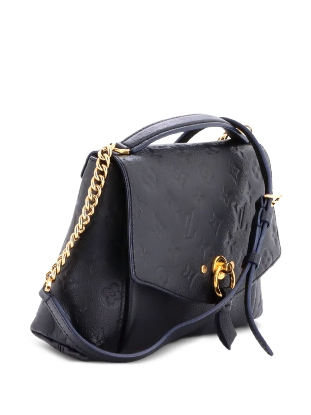 Louis Vuitton Pre-Owned Blanche Handbag Monogram Empreinte Leather BB shoulder bag - Nero