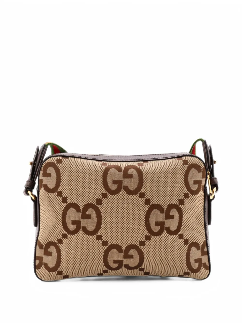 Gucci Pre-Owned Messenger Bag Jumbo GG Canvas crossbody bag - Brown