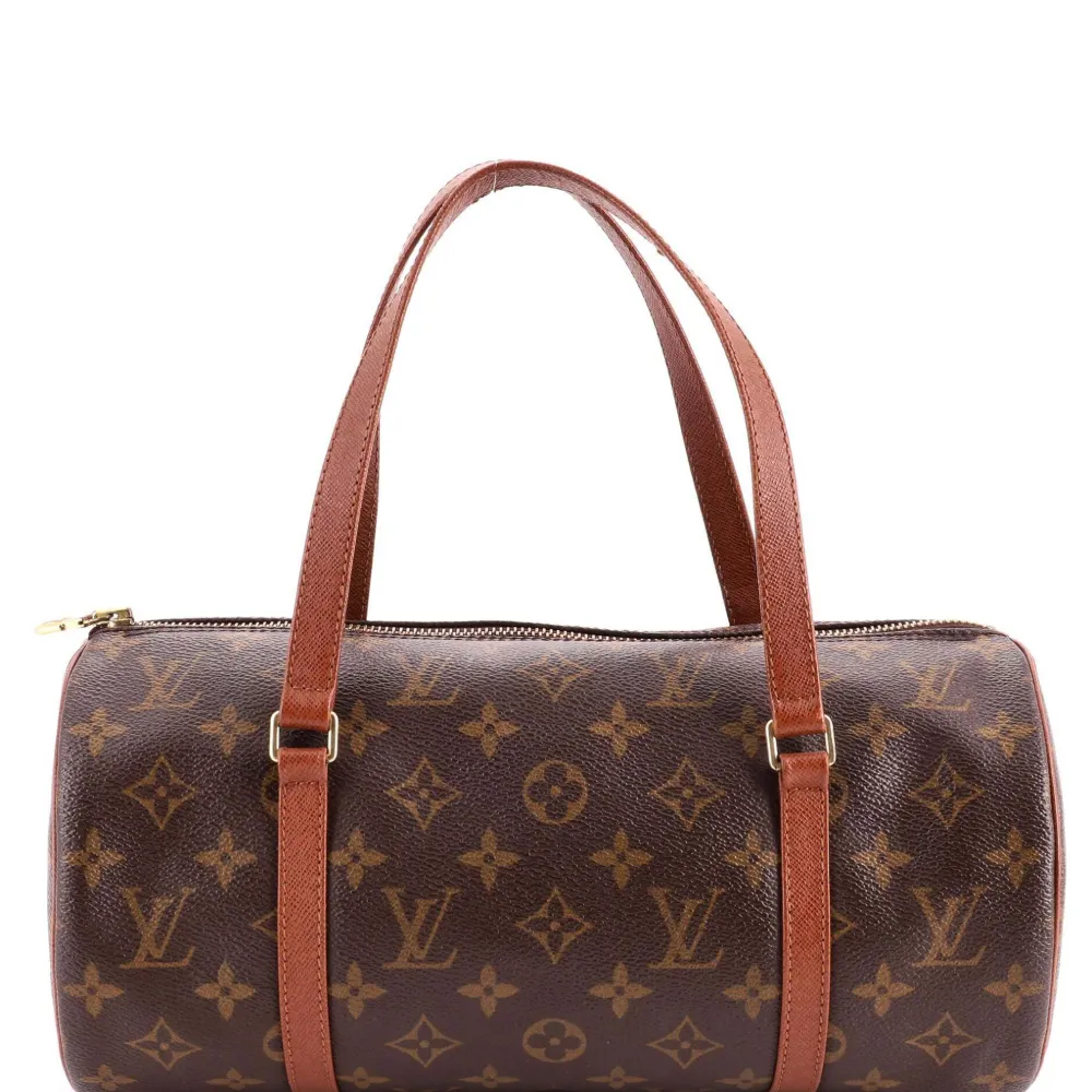 Louis Vuitton Pre-Owned Papillon Schultertasche aus Canvas mit Monogramm 30cm - Braun