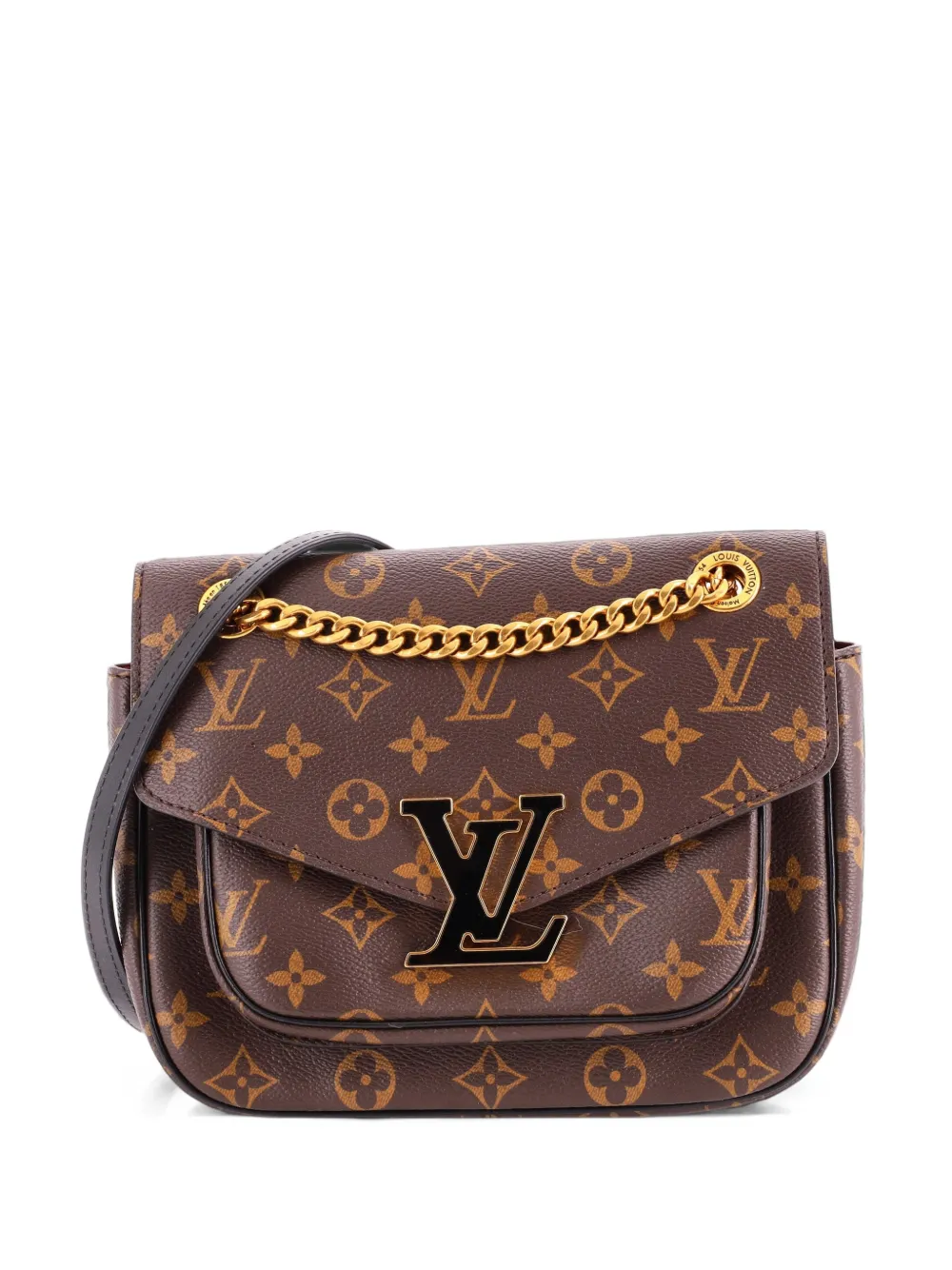 Louis Vuitton Pre-Owned Passy Handbag Monogram Canvas crossbody bag - Marrone