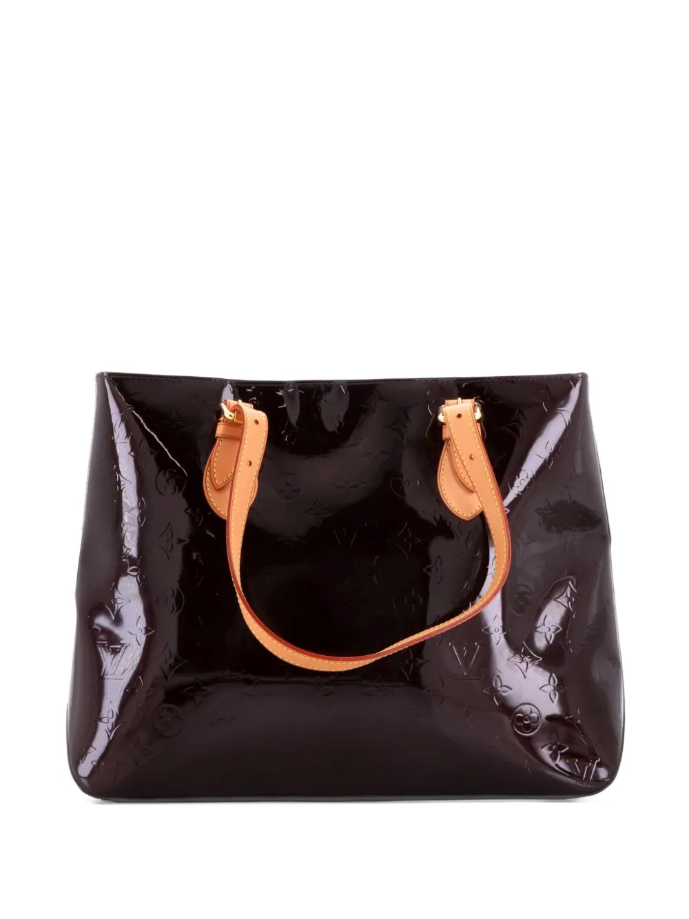 Louis Vuitton Pre-Owned Brentwood Monogram Vernis Tote Bag - Braun