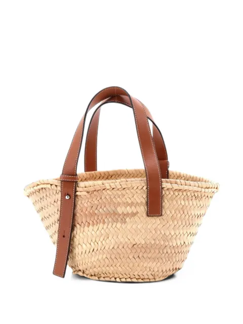 Loewe Pre-Owned Basket Raffia Small tote bag