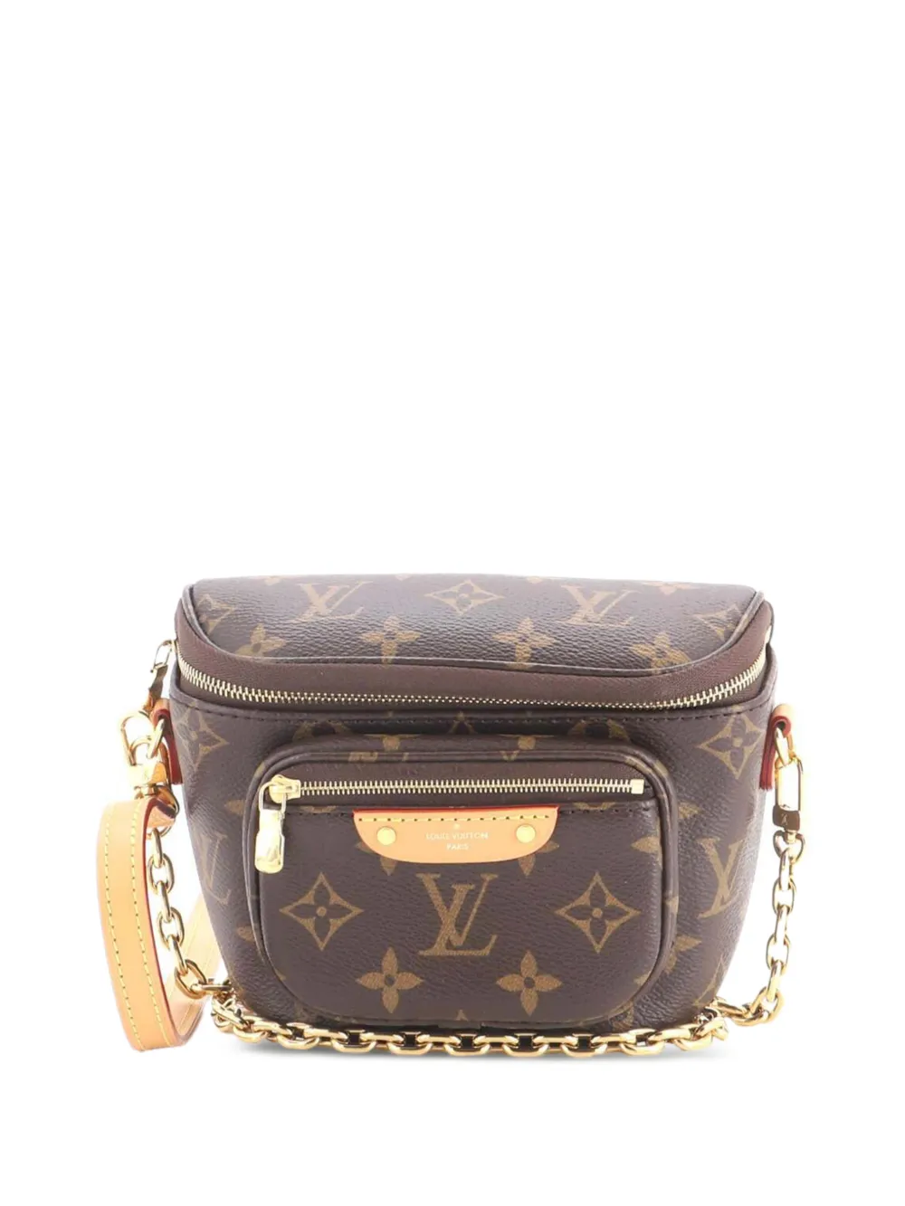 Louis Vuitton Pre-Owned Mini Bum Bag Monogram Canvas-Gürteltasche - Braun