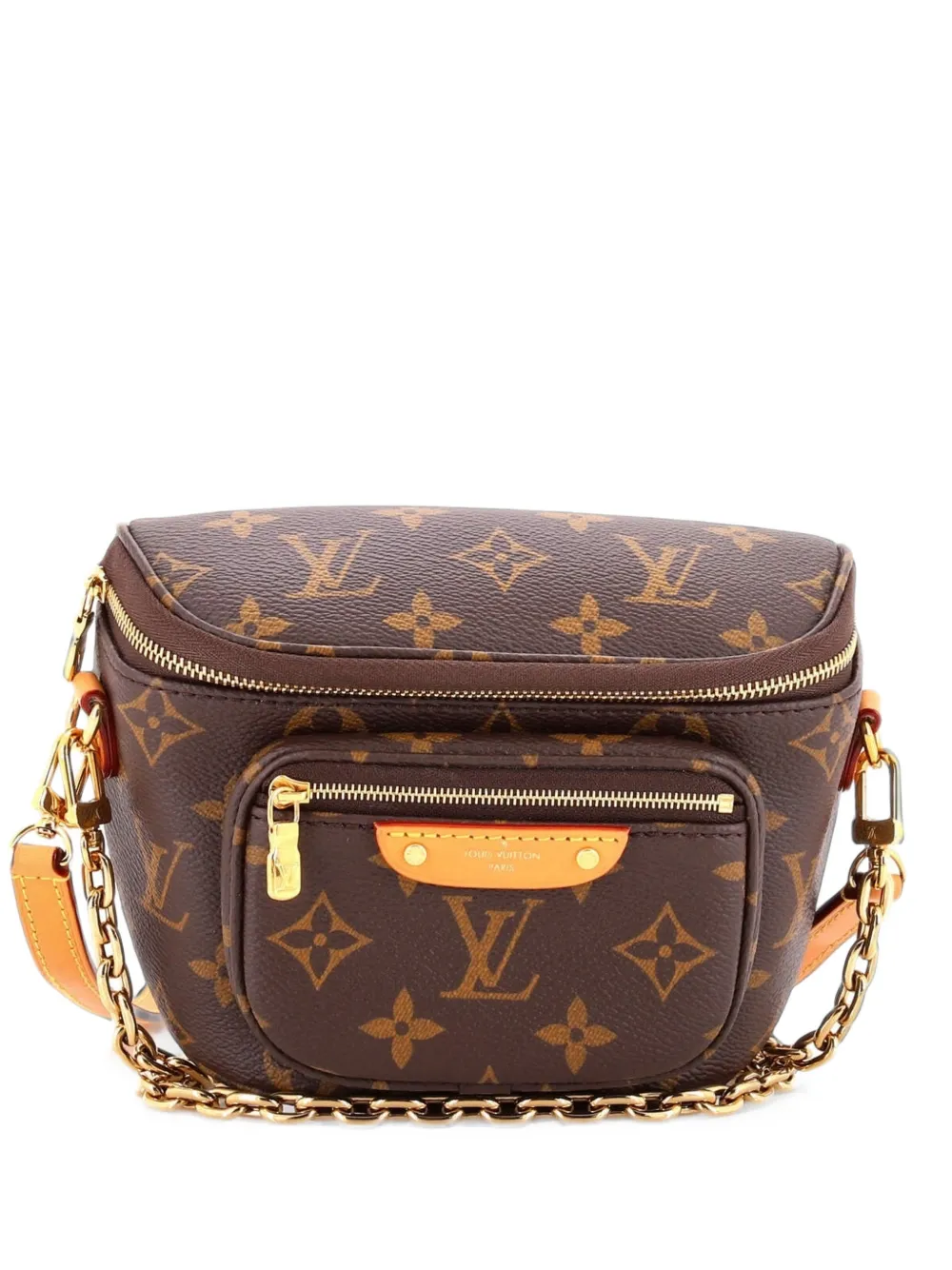 Louis Vuitton Pre-Owned Marsupio Bum Bag mini in tela con monogramma - Marrone