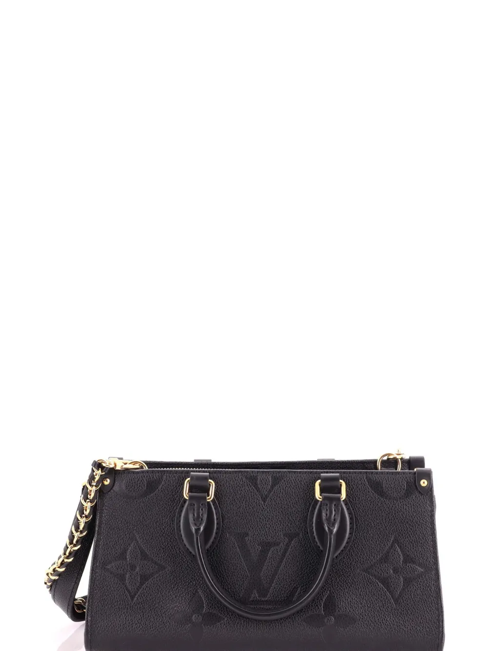 Louis Vuitton Pre-Owned OnTheGo Monogram Empreinte Giant East West Tote Bag - Schwarz