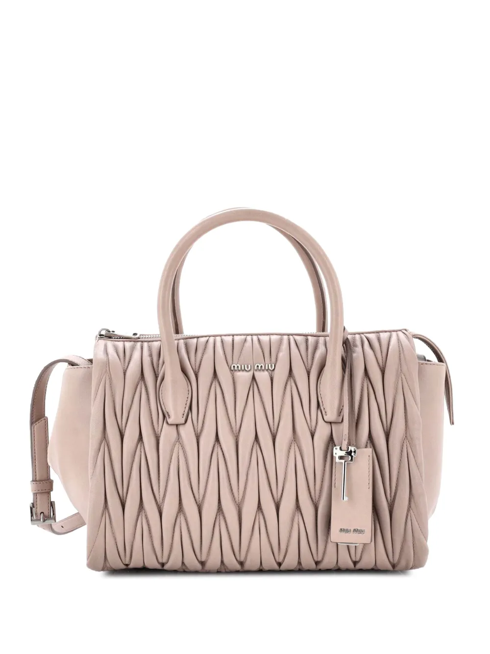 Miu Miu Pre-Owned Borsa tote convertibile - Toni neutri